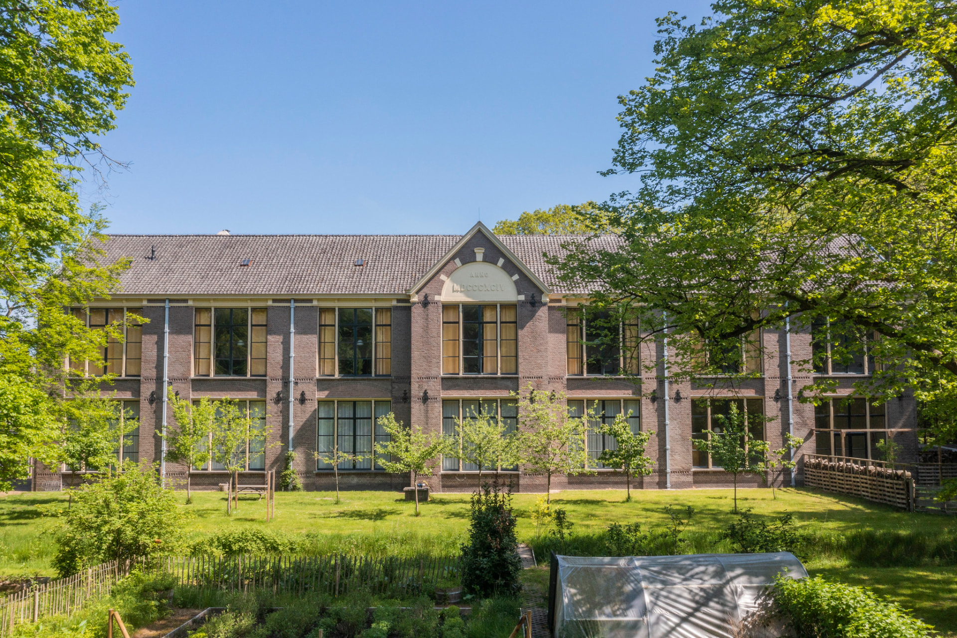 Denkmalgeschütztes Hotel und Restaurant Bitter en Zoet mit Garten im UNESCO-Welterbe Veenhuizen